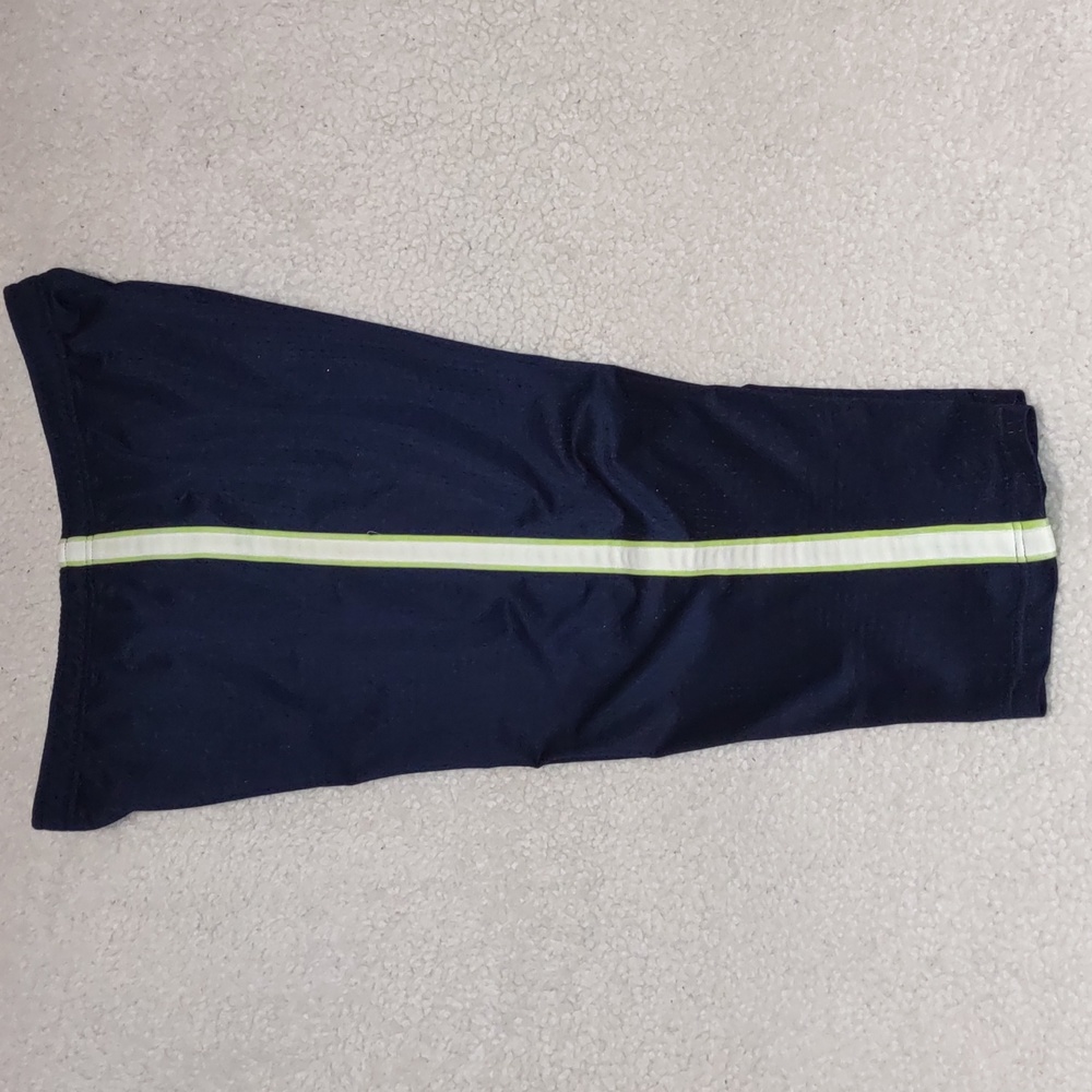 Teak Gear Women Capri Pants Size L Blue 100% Polyester